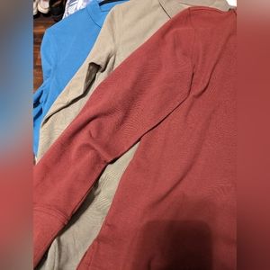 3 long sleeve polo shirts!!